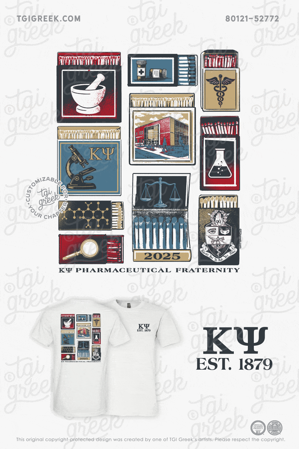 Kappa Psi – KU 2025 Pharmacy Tshirts