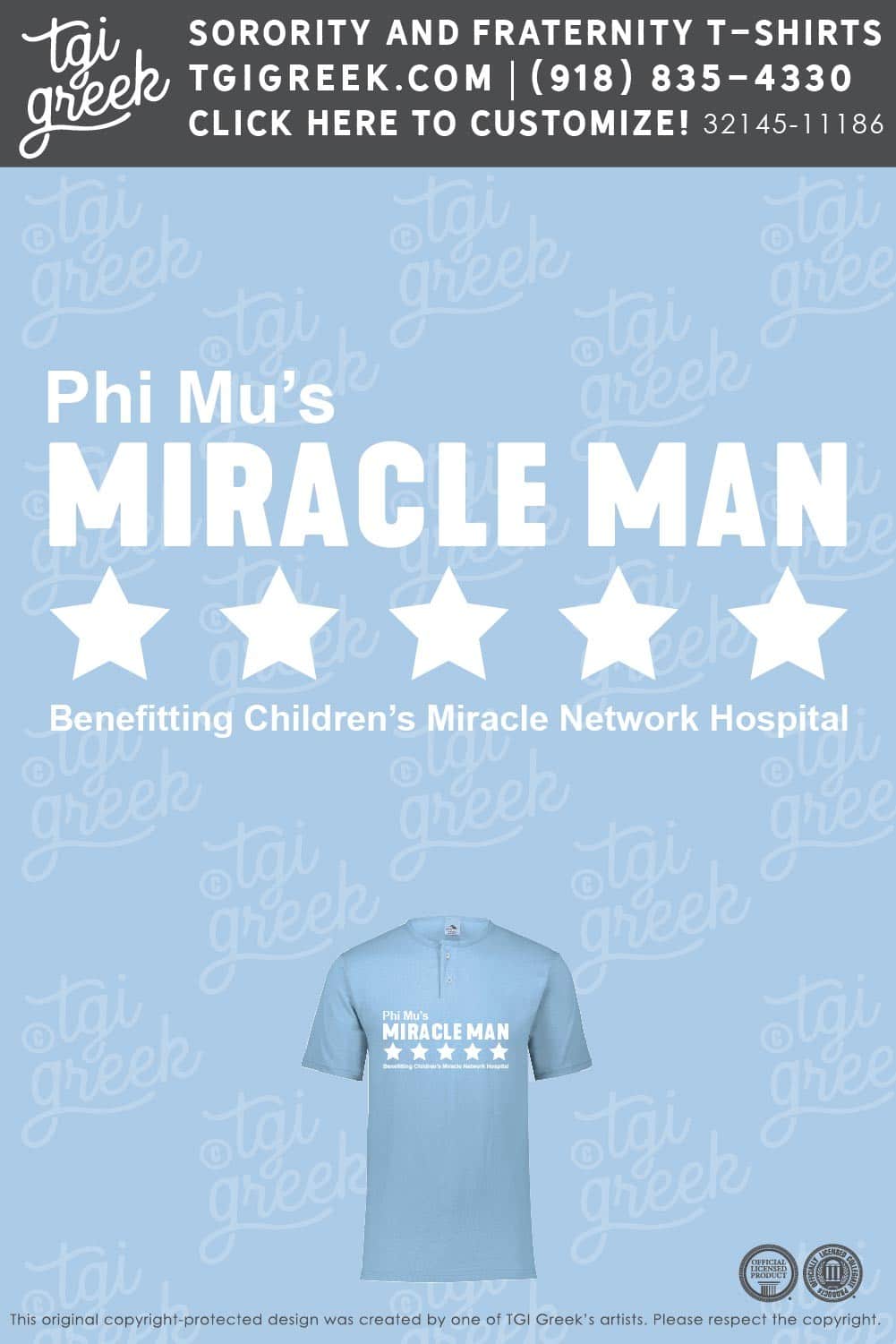 Phi Mu – MCNE Miracle Man Philanthropy