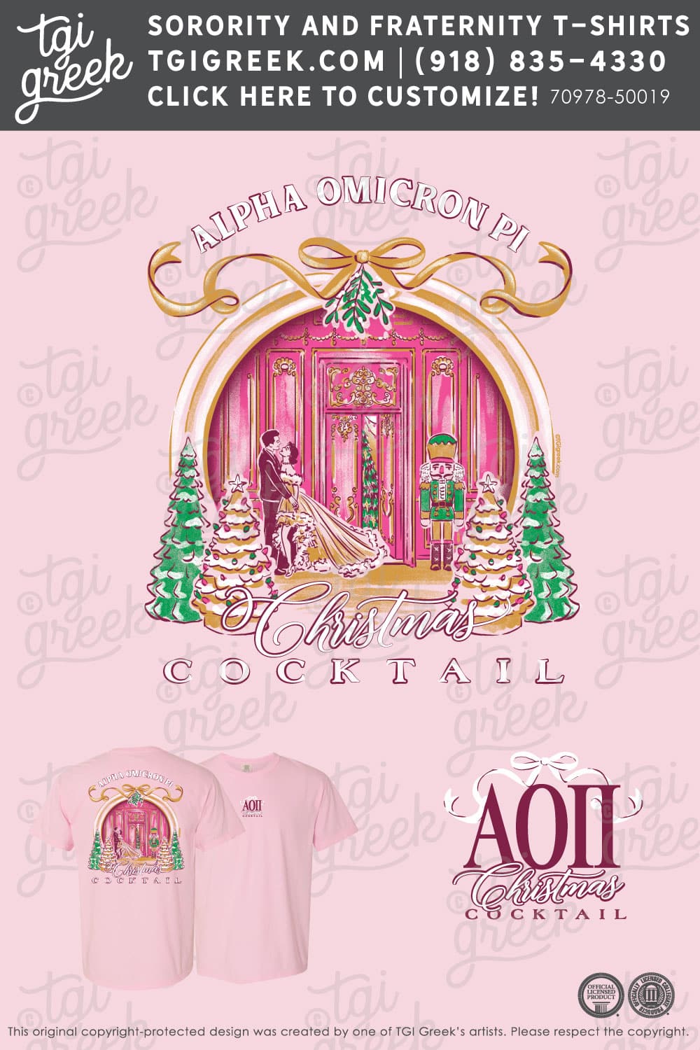 TGI – Alpha Omicron Pi Christmas Cocktail