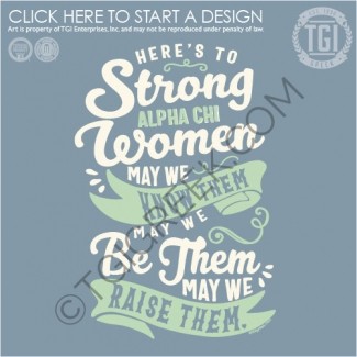 TGI-Alpha Chi Omega Strong Women