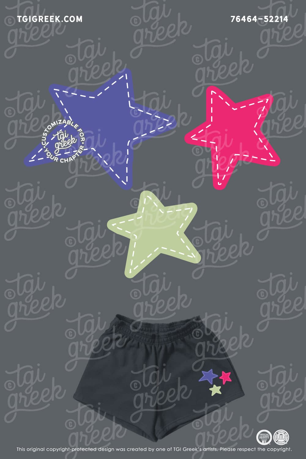 Chi Omega – GSU PR Set Shorts