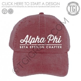 TGI-Alpha Phi Hat Design