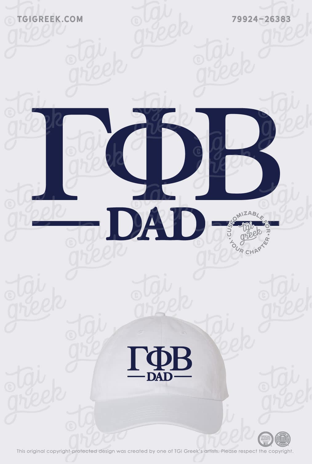 Gamma Phi Beta – ILLUC Dad’s Weekend Hats