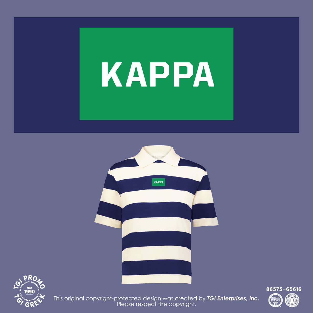 Kappa Kappa Gamma – TGI Rugby Polo