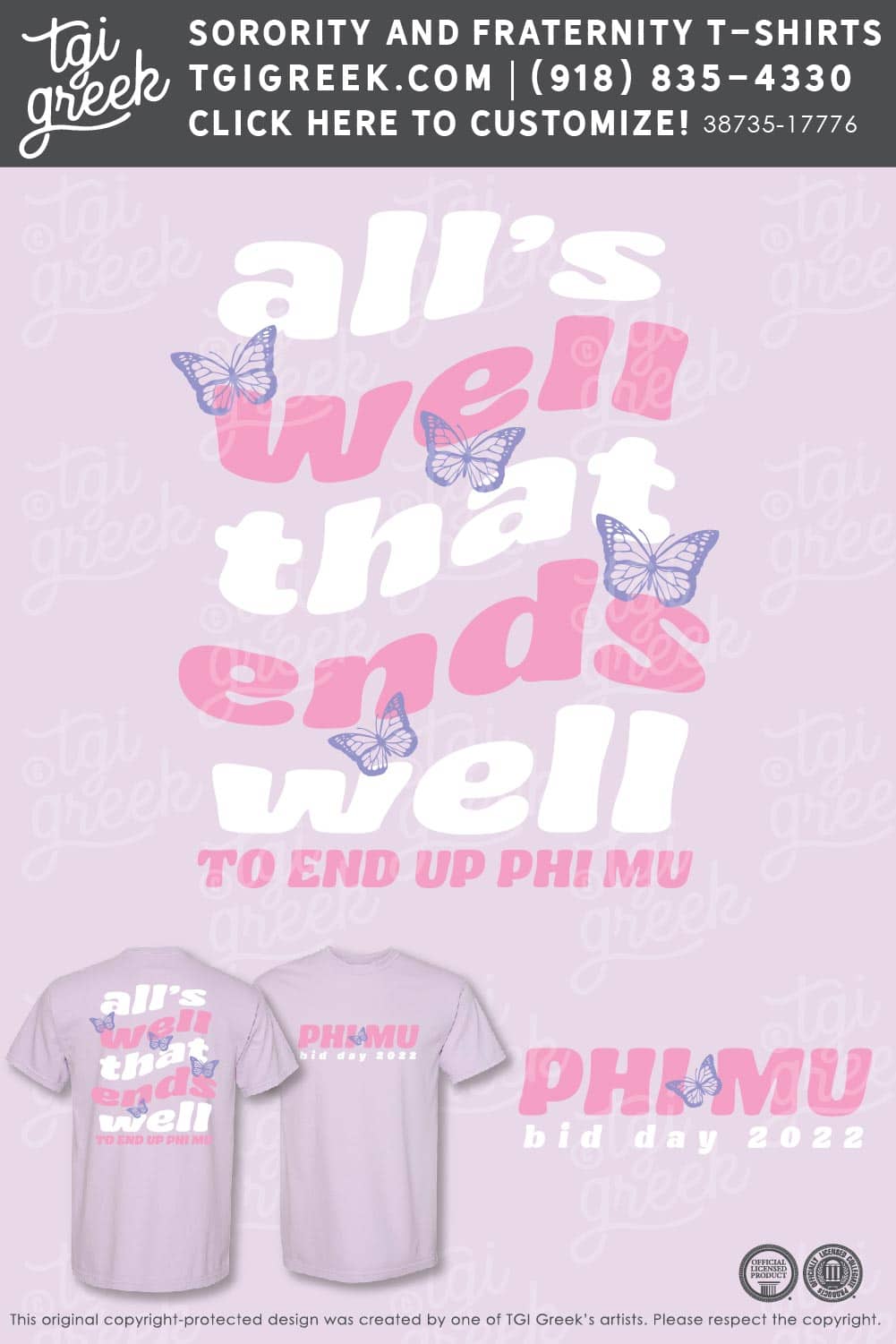 Phi Mu – UKY Bid Day