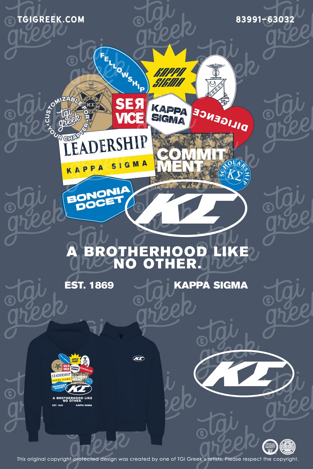 Kappa Sigma – OHU PR Hoodie