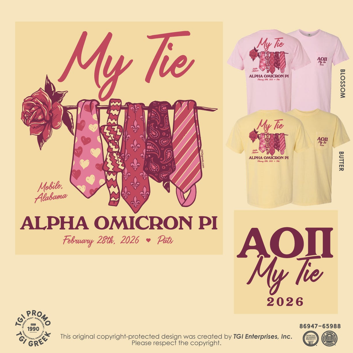 Alpha Omicron Pi – USAL My Tie