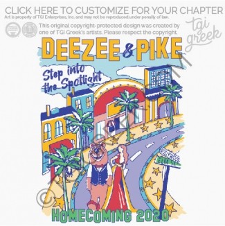 Delta Zeta – MSU homecoming Tee