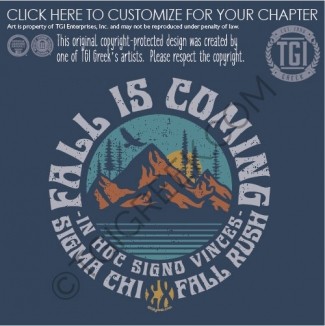 Sigma Chi – Fall PR