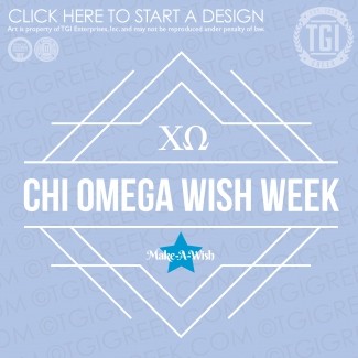 Chi Omega-TU Spring Wish Week
