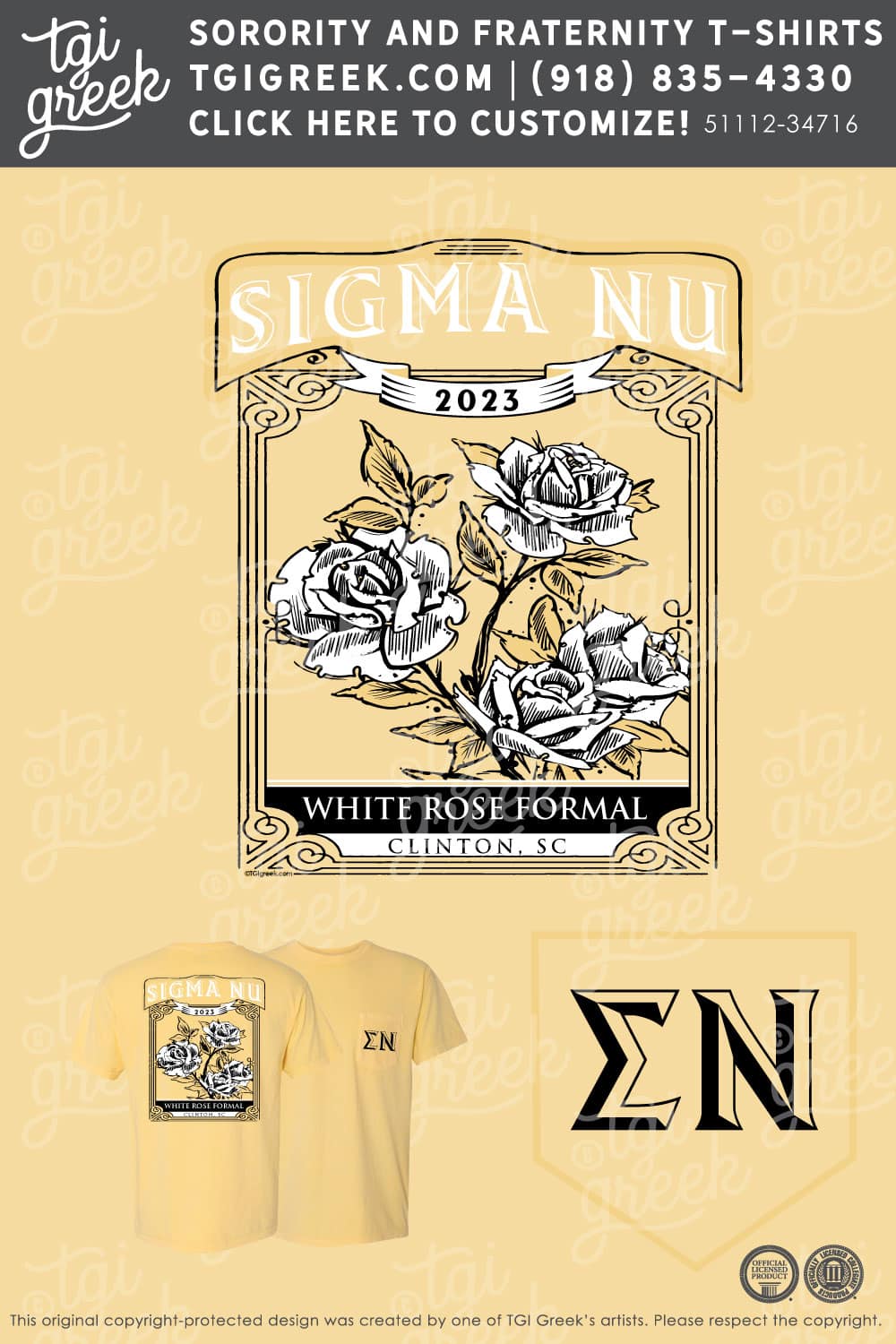 Sigma Nu – PRESBY White Rose Formal