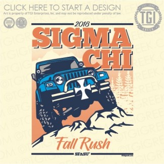 Sigma Chi – SFAU Fall Rush Jeep