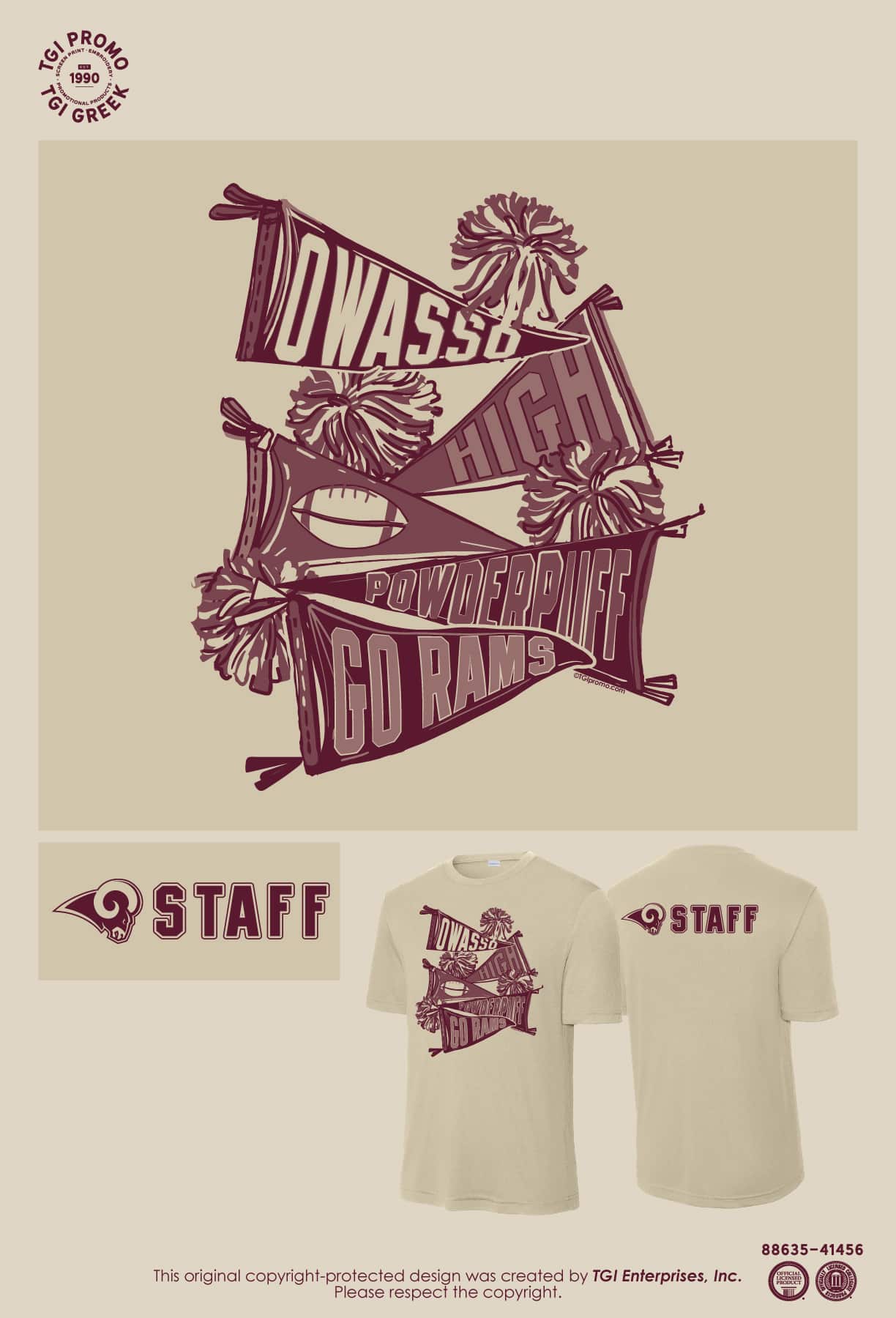 Owasso Public Schools – Powder Puff Staff