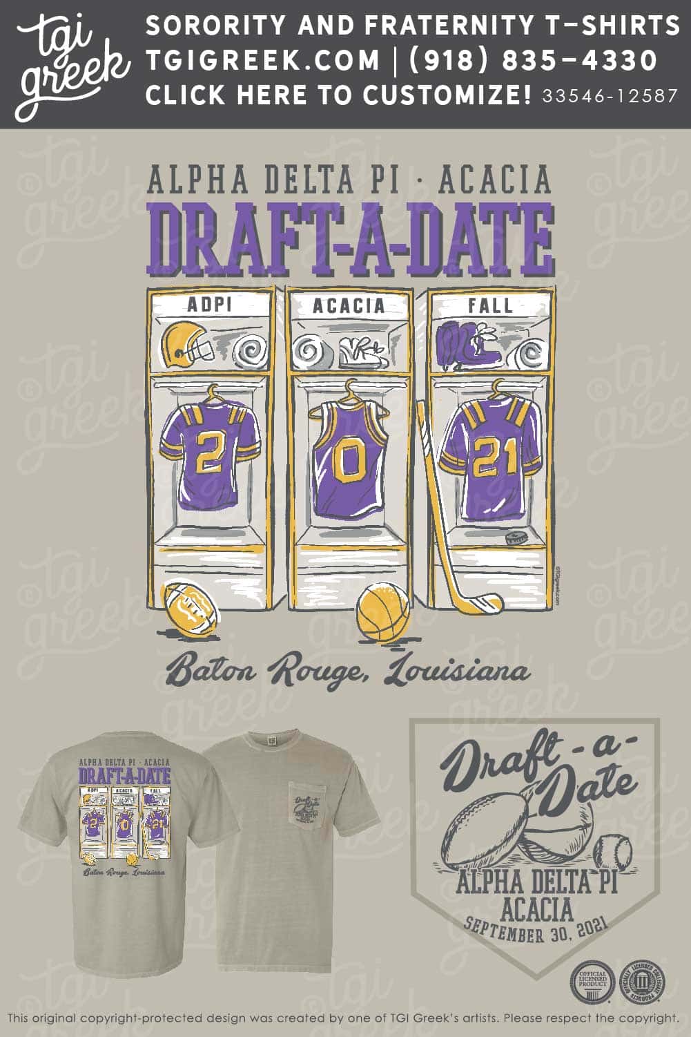 Alpha Delta Pi – LSU Draft A Date