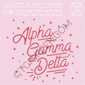 Alpha Gamma Delta-UCO Recruitment PR Pink