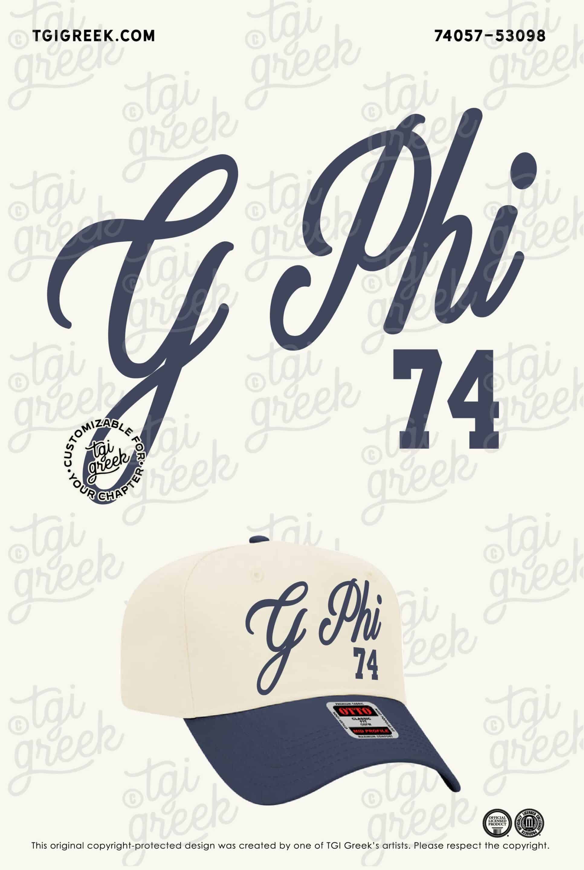 Gamma Phi Beta – UAL PR Hat