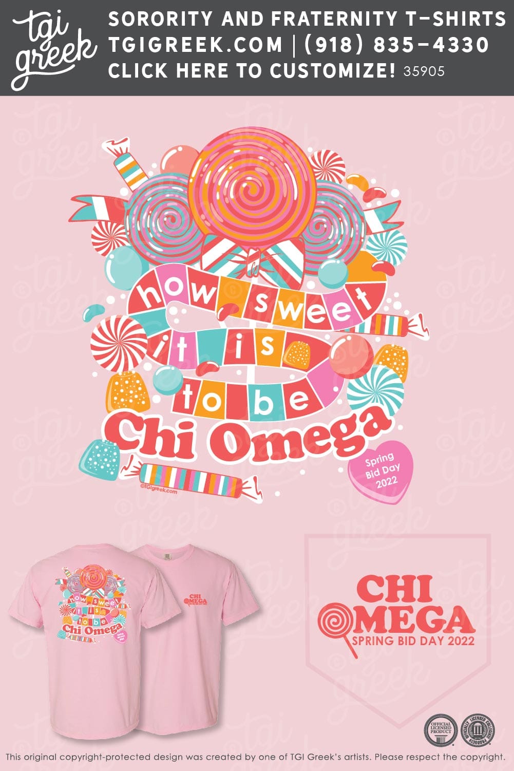 Chi Omega – EKU Spring Bid Day
