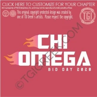 Chi Omega Bid Day