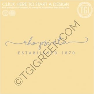 Rho Psi Eta-PU Spring Apparel