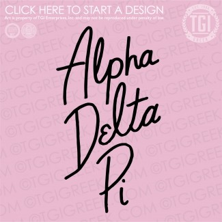 Alpha Delta Pi-UI PR Shirt