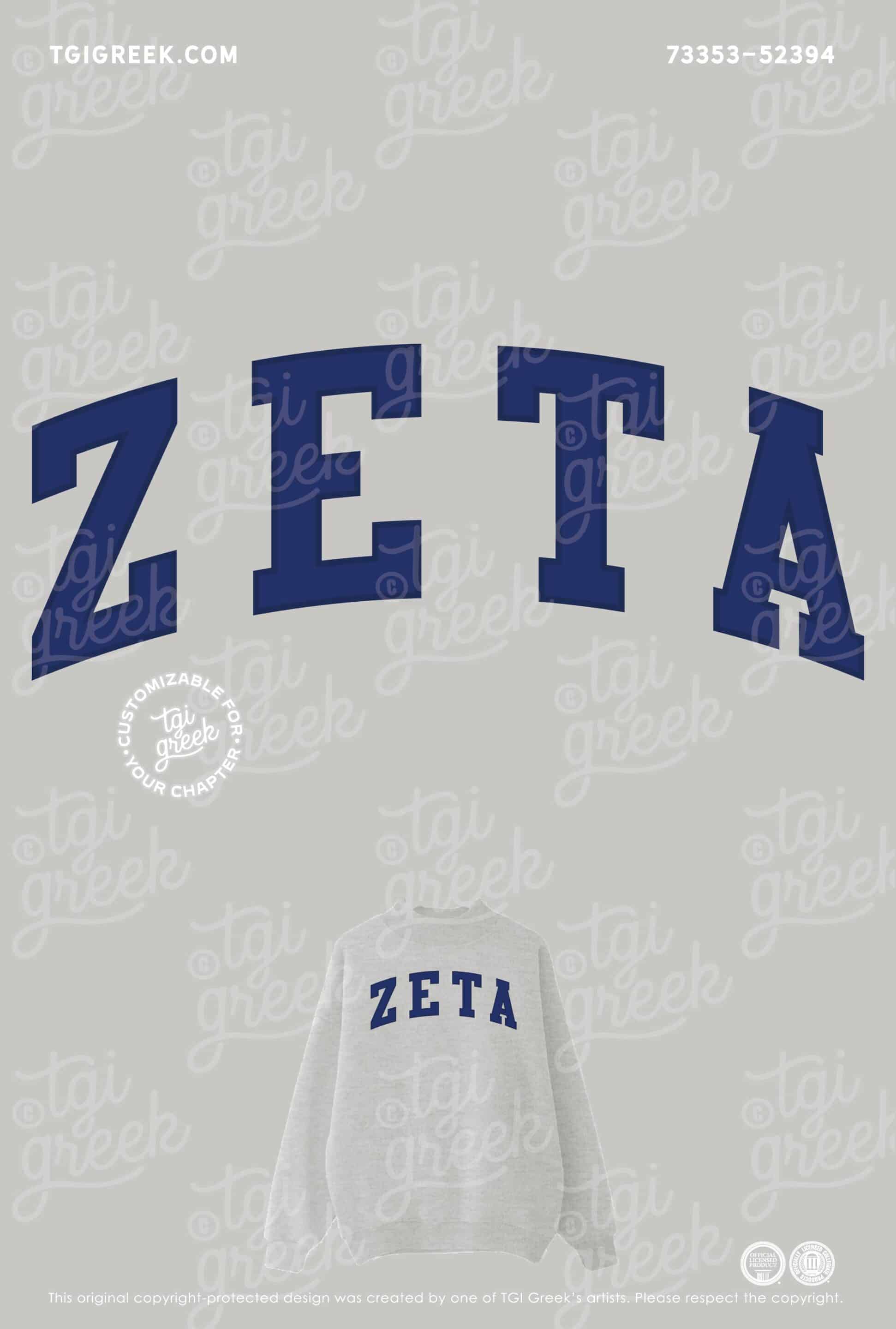 Zeta Tau Alpha – UGA Mock Neck