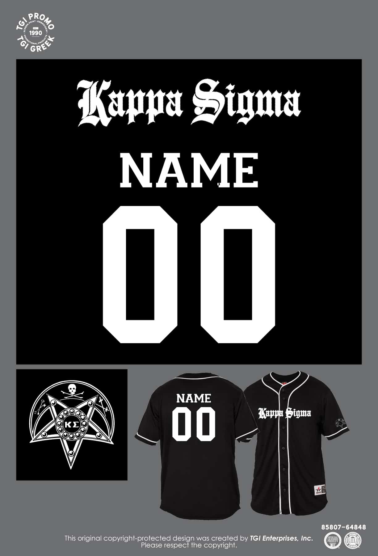 Kappa Sigma – TU Jersey