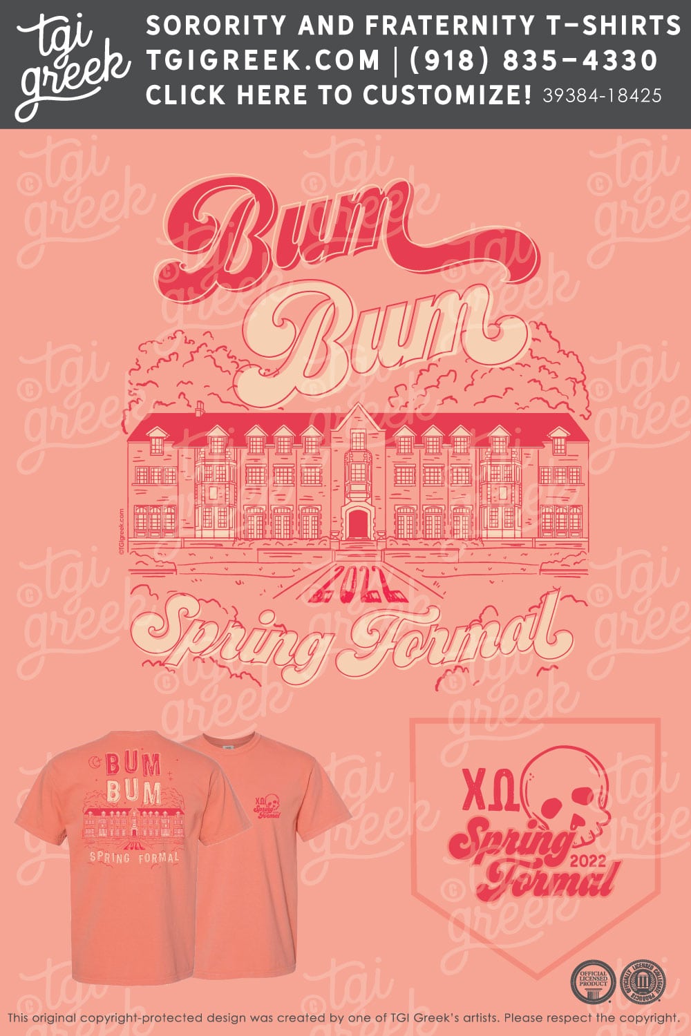 Chi Omega – KU formal