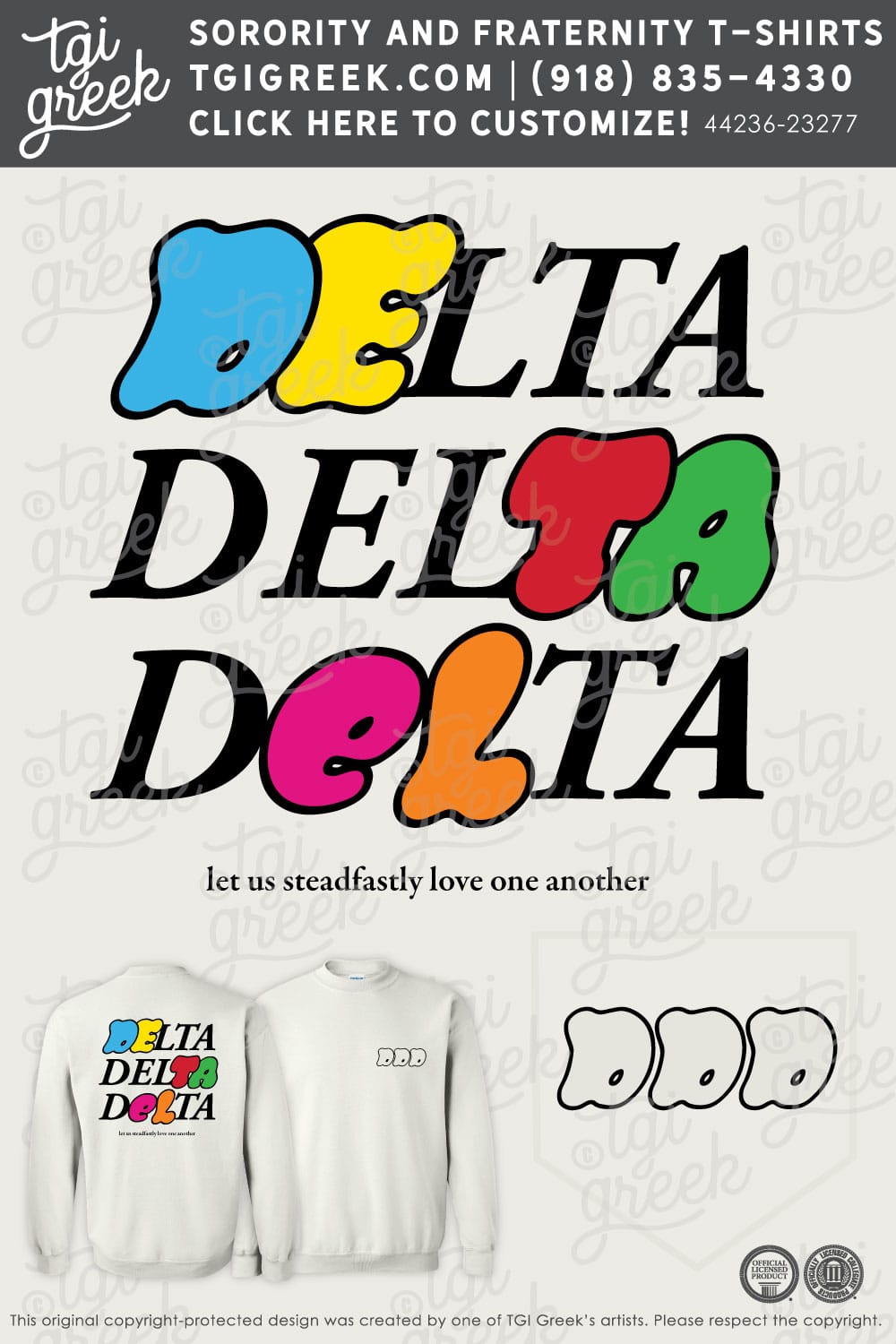 Delta Delta Delta – OU PR Hoodie
