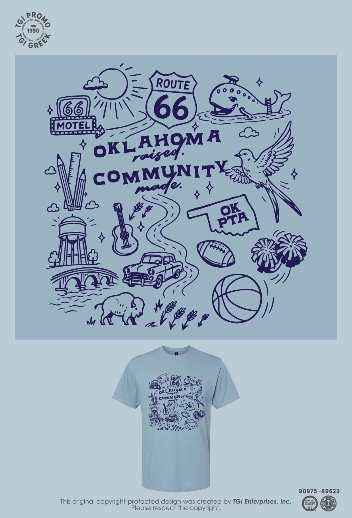 TGI Promo – OKPTA Giveaway Tee 2026