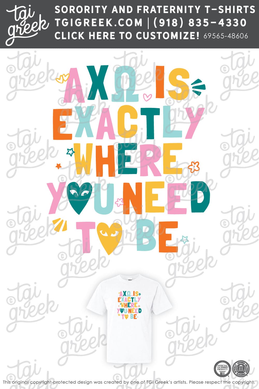 Alpha Chi Omega – UTT PR Set Top