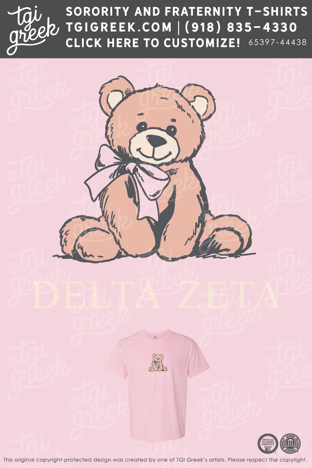 Delta Zeta – NMSU Recruitment Bear