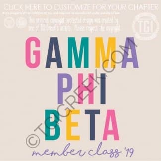 Gamma Phi Beta – OU member Class