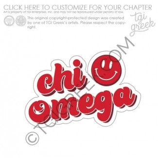 Chi Omega – VATECH Free Stickers