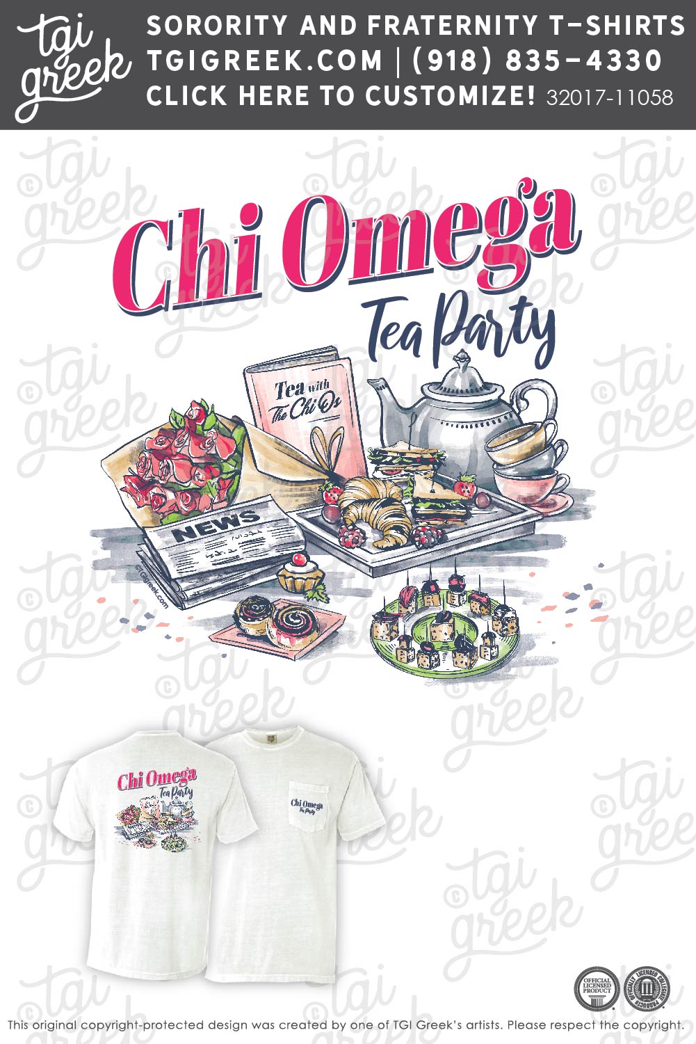 Chi Omega – Tea Party
