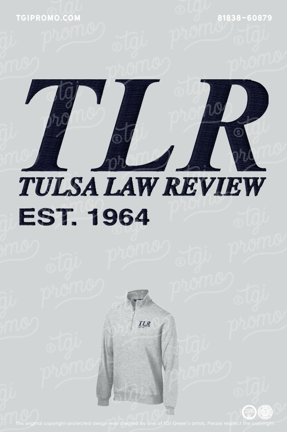 Tulsa University – Quarter Zip