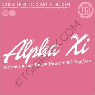 TGI-Alpha Xi Delta Barbie Bid Day