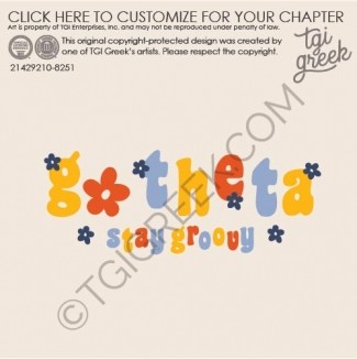 TGI – Kappa Alpha Theta Stay Groovy