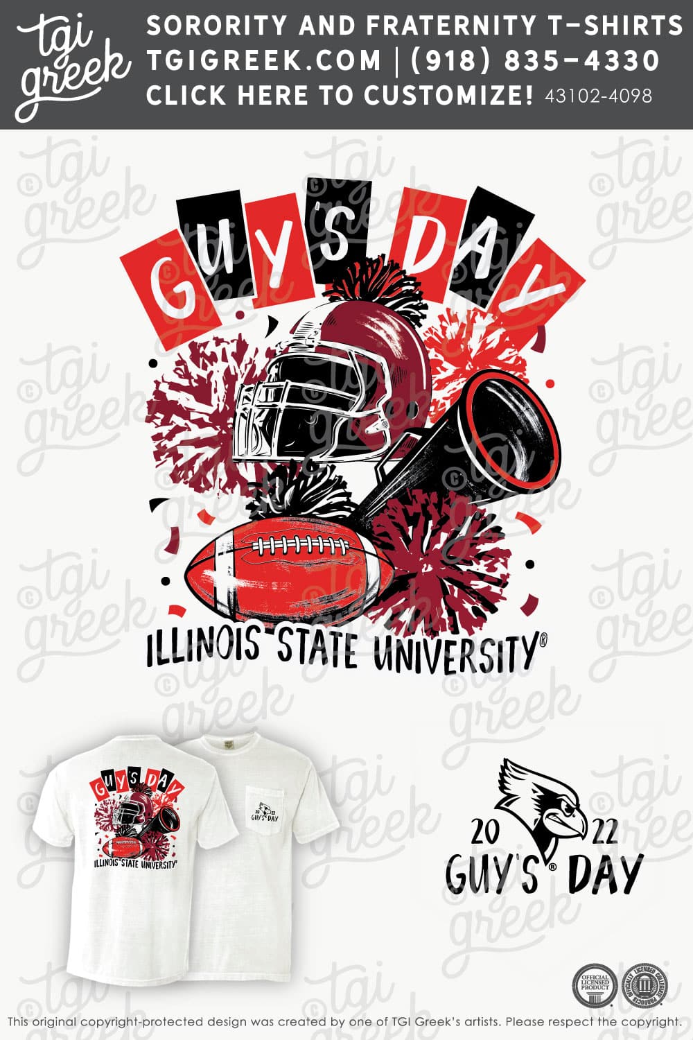 Alpha Gamma Delta – ISU Guys Day Shirt