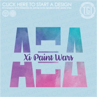 Alpha Xi Delta-ODU Paint Wars