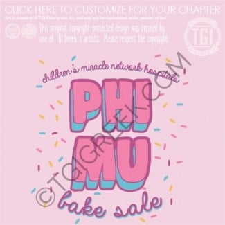 Phi MU – TSU Bake Sale