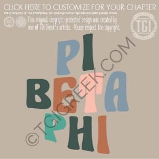 TGI – Pi Beta Phi Colorful PR