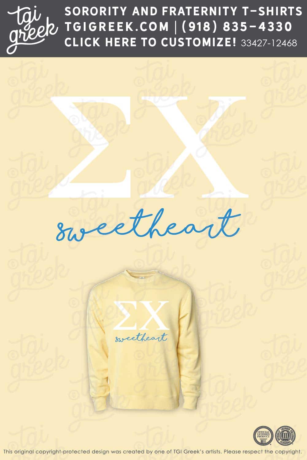Sigma Chi  – FGCU Sweatshirt PR