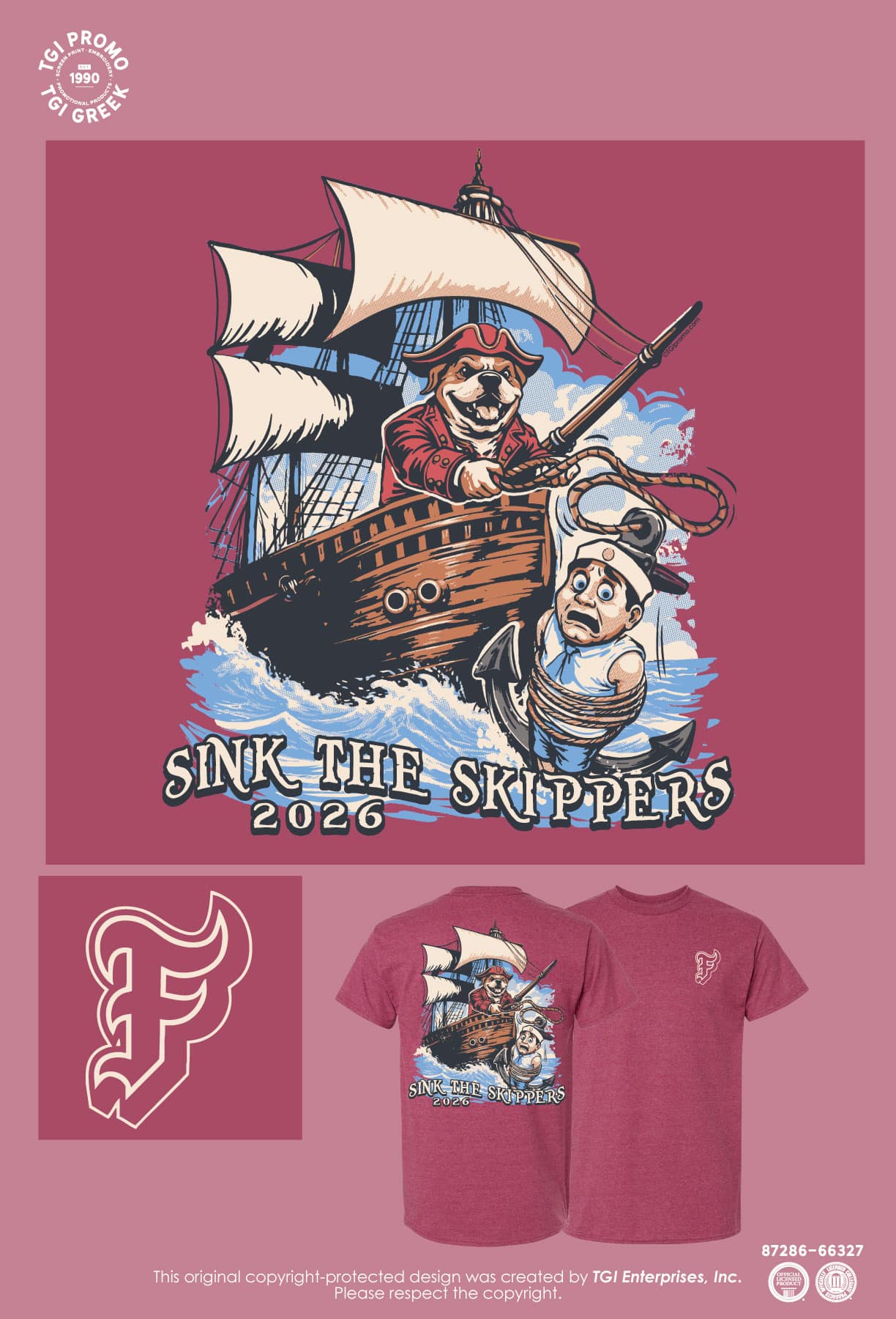 Fontainebleau High School – Pirate Theme
