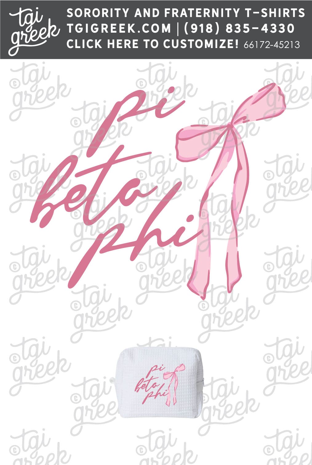 Pi Beta Phi – USCAR Spa Bags