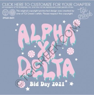 Alpha Xi Delta – Bid Day