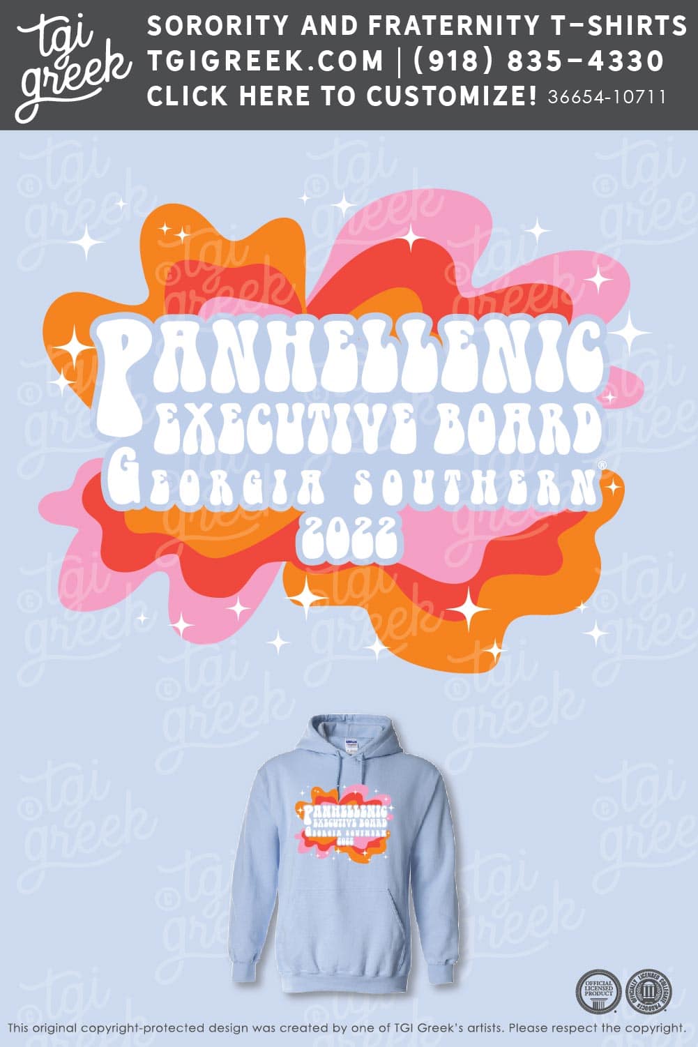 Panhellenic – GSU Exec Board Hoodie