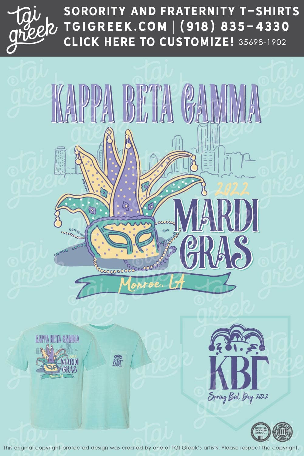 Kappa Beta Gamma – ULM Spring Bid Day