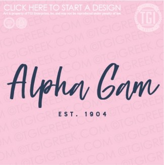 Alpha Gamma Delta-OU Summer PR 2