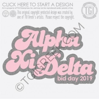 Alpha Xi Delta-SU bid Day