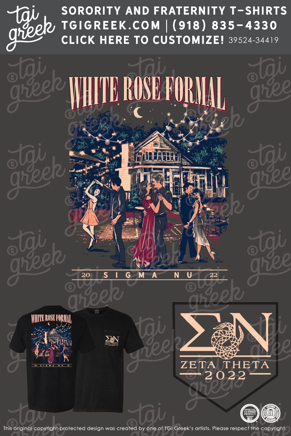 Sigma Nu – PRESBY White Rose Formal
